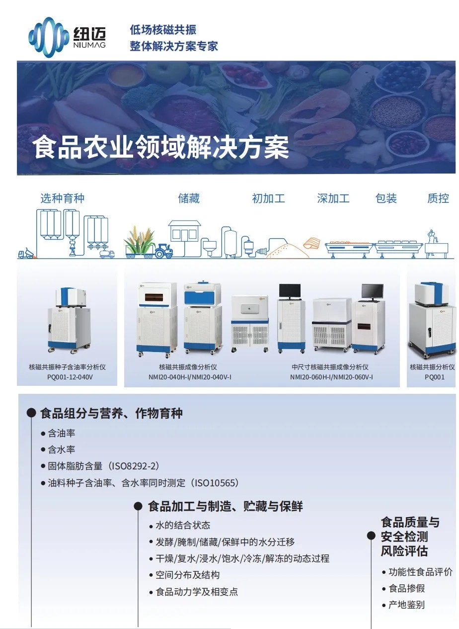 农业强国规划下，星空登录入口（中国）低场核磁技术如何实现 “种子到餐桌” 全周期赋能？